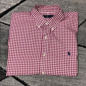 Men’s Ralph Lauren collard short-sleeve shirt